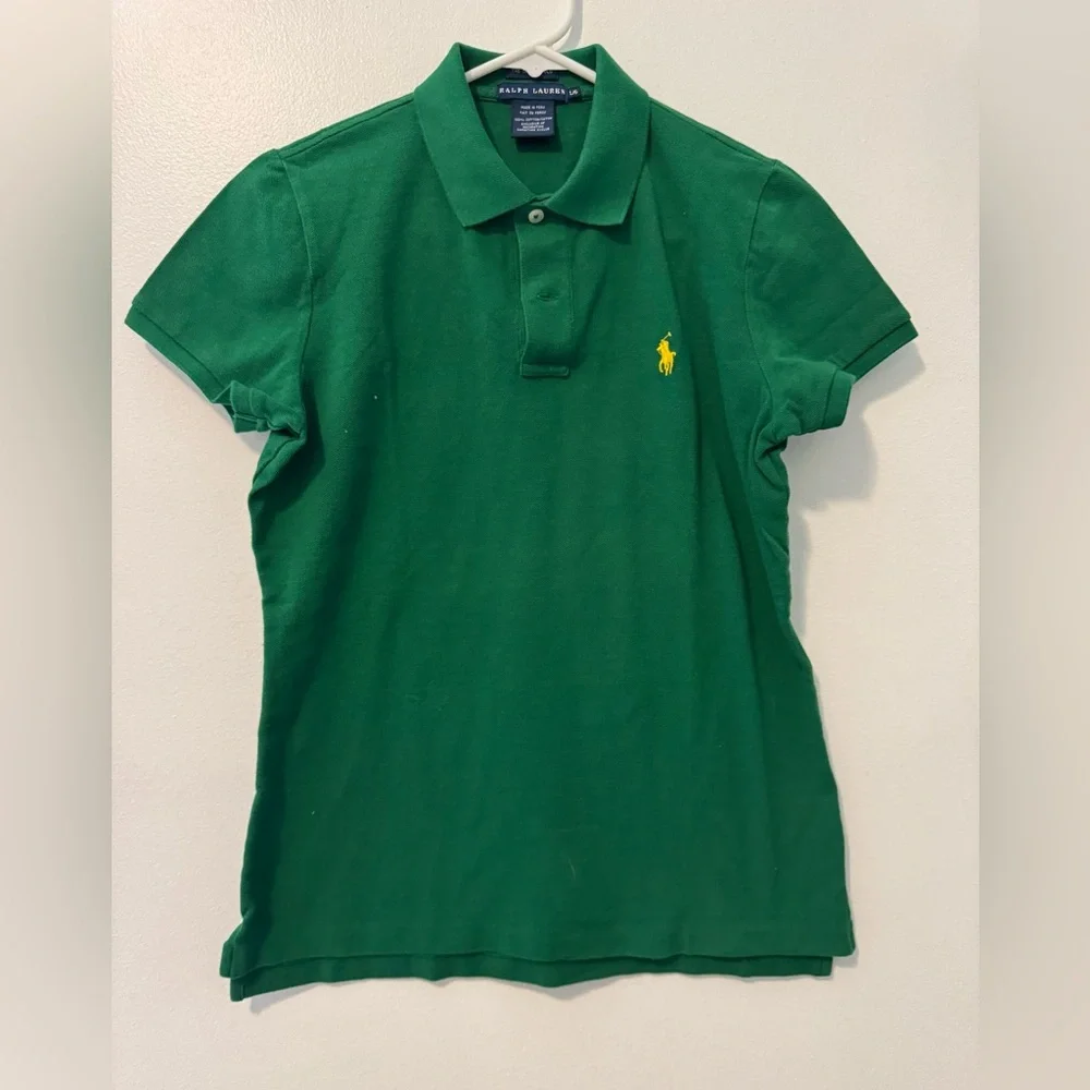 Ralph Lauren Vibrant Green Polo Shirt